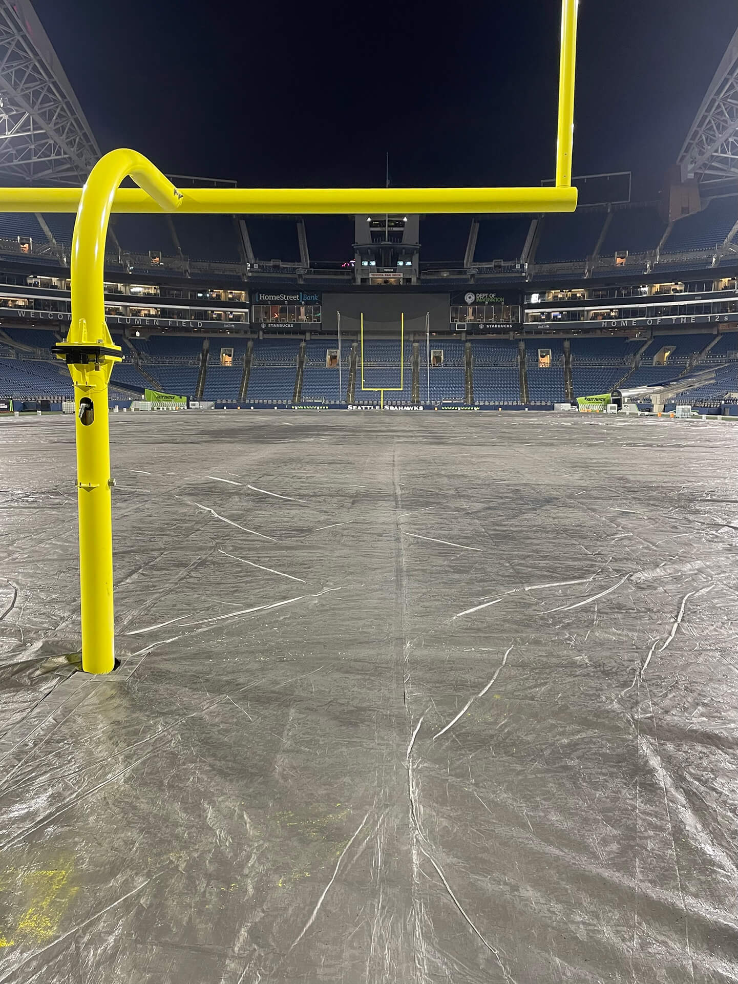 Seattle Seahawks/ Seattle Sounders Field Cover and Seat Covers